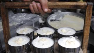 Vasos de Lassi
