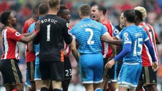 'yan wasan Sunderland da Bournemouth