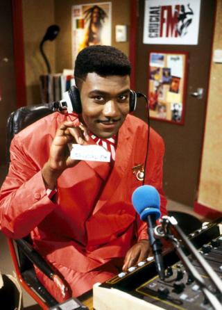 Lenny Henry as Delbert Wilkins on the Lenny Henry Show