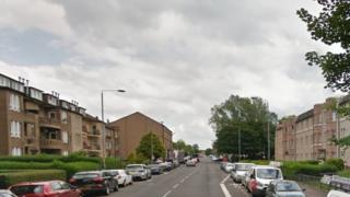 Shettleston Road in Glasgow