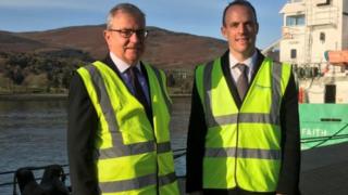 Dominic Raab and Colm Shannon