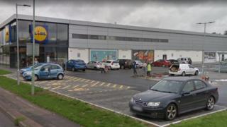 Lidl car park Haverhill