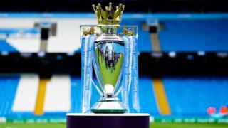 Premier League trophy