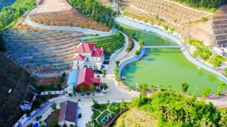 Hình trên mạng về khu đất của ông Phạm Sỹ Quý đã làm dư luận xôn xao