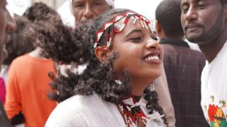 Woman in traditional costume