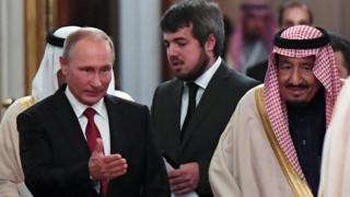 ملك السعودية والرئيس الروسي