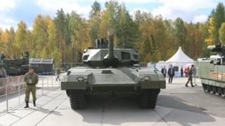 Т-14 на выставке в Нижнем Тагиле