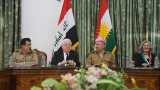 القيادات الكردية