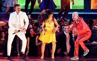Ricky Martin, Camila Cabello and J Balvin