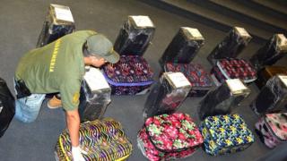 Майже 400 кг кокаїну помістили у 16 сумок