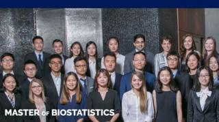 Imagen de la página web de la universidad para el curso de maestría en Bioestadística.