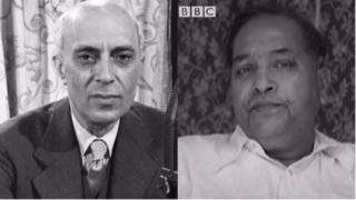 जवाहरलाल नेहरू और भीमराव आंबेडकर