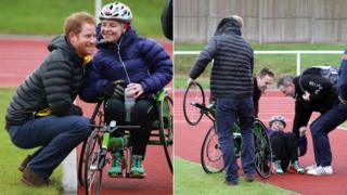 Prince Harry and Anna Pollock