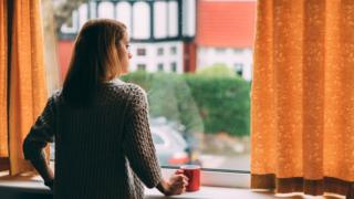 Woman at home
