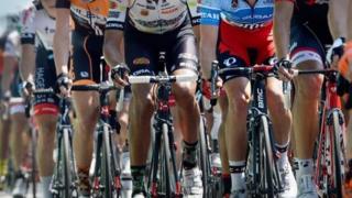 Cyclists compete