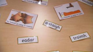 Faclan Gàidhlig ann an sgoil