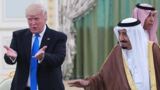 ڈونلڈ ٹرمپ، شاہ سلمان