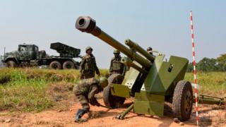 Militaires FARDC en opération