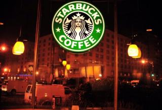 Washington'daki bir Starbucks şubesi