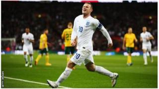 Wayne Rooney afite umuhigo wo gutsindira Ubwongereza ibitego 53