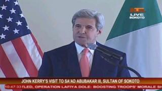 John Kerry, Nigeria