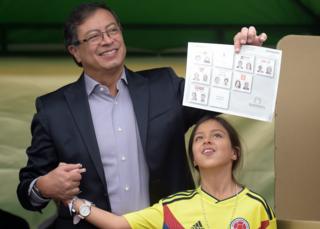 Gustavo Petro, candidato a presidente de Colombia.