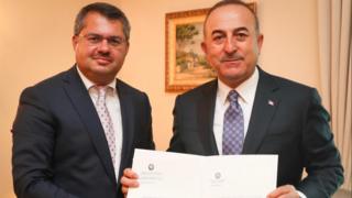 Mevlüt Çavuşoğlu və Xəzər İbrahim