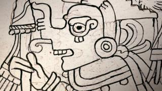 Página seis del Códice Grolier