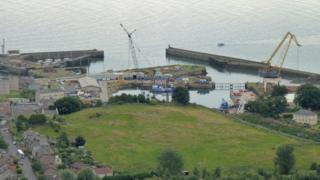 Burntisland harbour