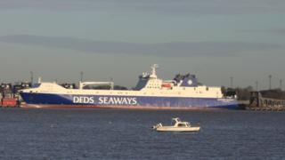 The MV Britannia Seaways in 2012