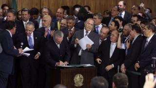 Posse de ministros