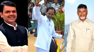 ఫడ్నవీస్, కేసీఆర్, చంద్రబాబు