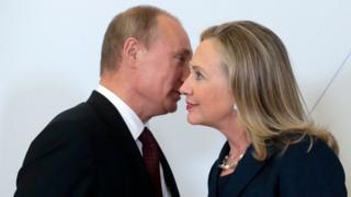 Путин и Клинтон