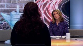 'Sarah' with Victoria Derbyshire