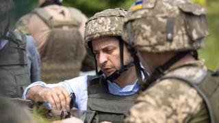 Зеленський на Донбасі