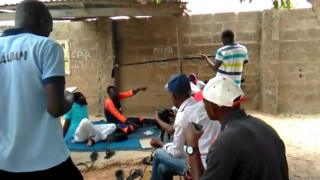 Actors dey act feem
