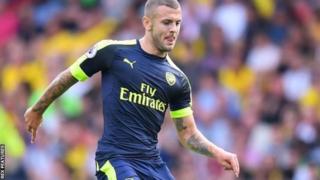 Umukinyi wo hagati w'Ubwongereza Jack Wilshere