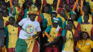 Des supporters de l'équipe nationale du Sénégal, le 26 mars 2016 à Dakar, contre le Niger (illustration).
