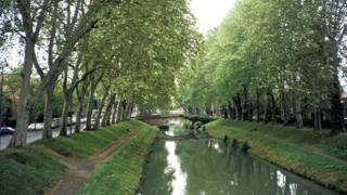 The Canal du Midi, Toulouse, France