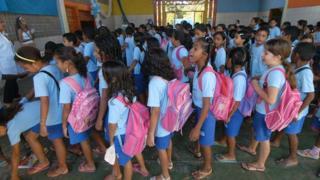Alunos da Casa Meio Norte em foto de arquivo