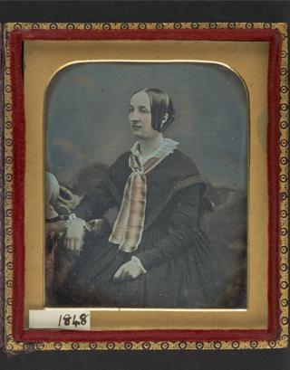 Portrait of a young woman