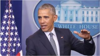 Prezida Obama yaratanze ikiganiro ku bamenyeshamakuru imbere y'uko atangura urwo rugendo ku wa mbere