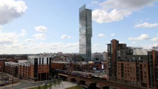 Manchester skyline
