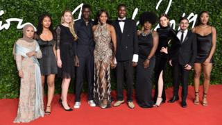 Naomi Campbell arrives for the Fashion Awards 2019