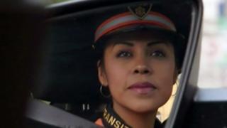 Rosa, policía de tránsito mexicana