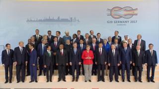 Madaxda G-20 oo kulamo adag ku leh magaalada Hamburg ee dalka Jarmalka