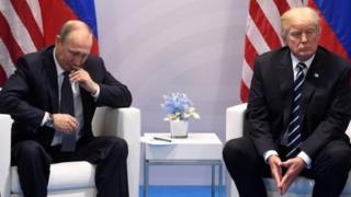 Rusya Devlet Başkanı Vladimir Putin ve ABD Başkanı Donald Trump