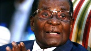 Madaxweynaha Zimbabwe Robert Mugabe