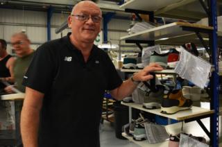 Jim in the factory