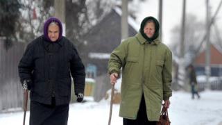 Две пенсионерки